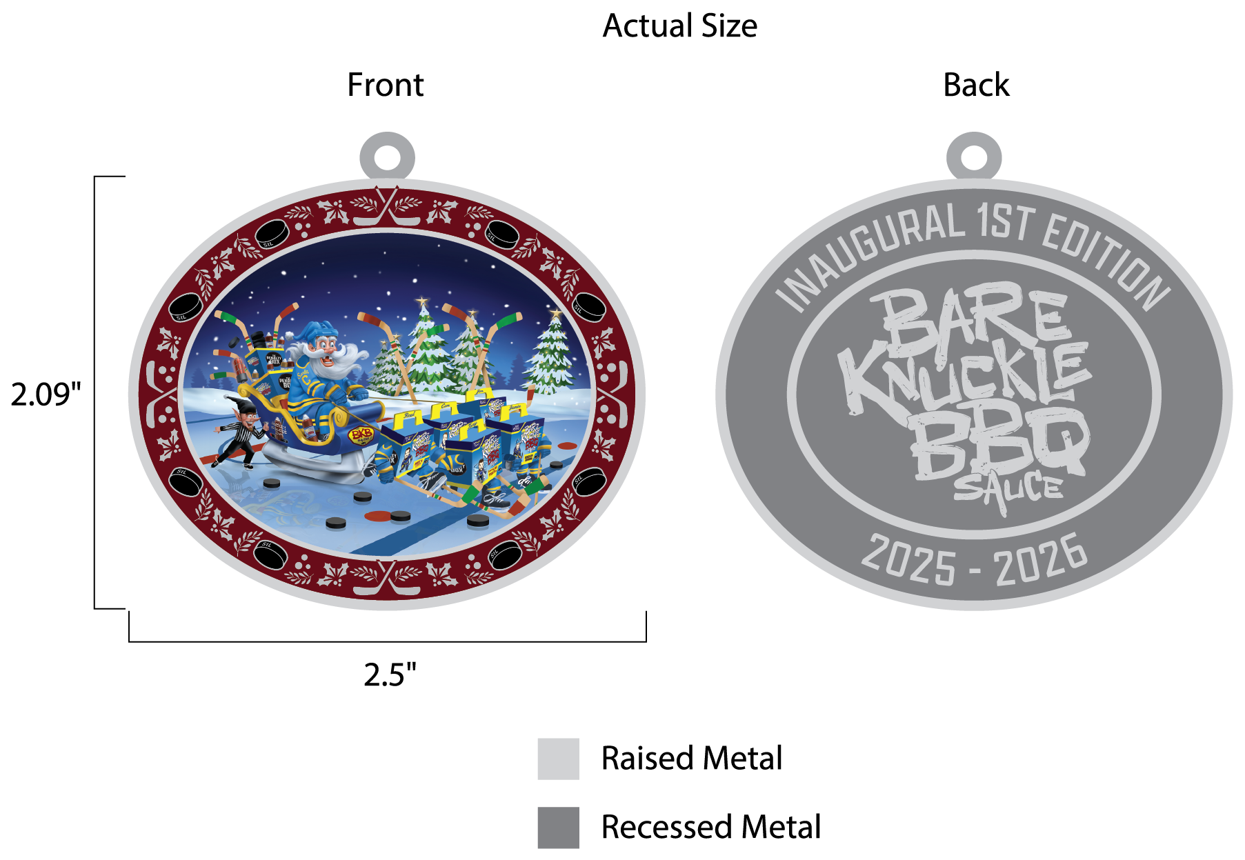 Santa's Sauce Run Ornament