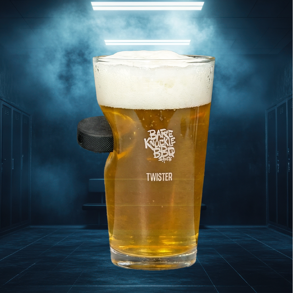 Slapshot Puck Pint Glass